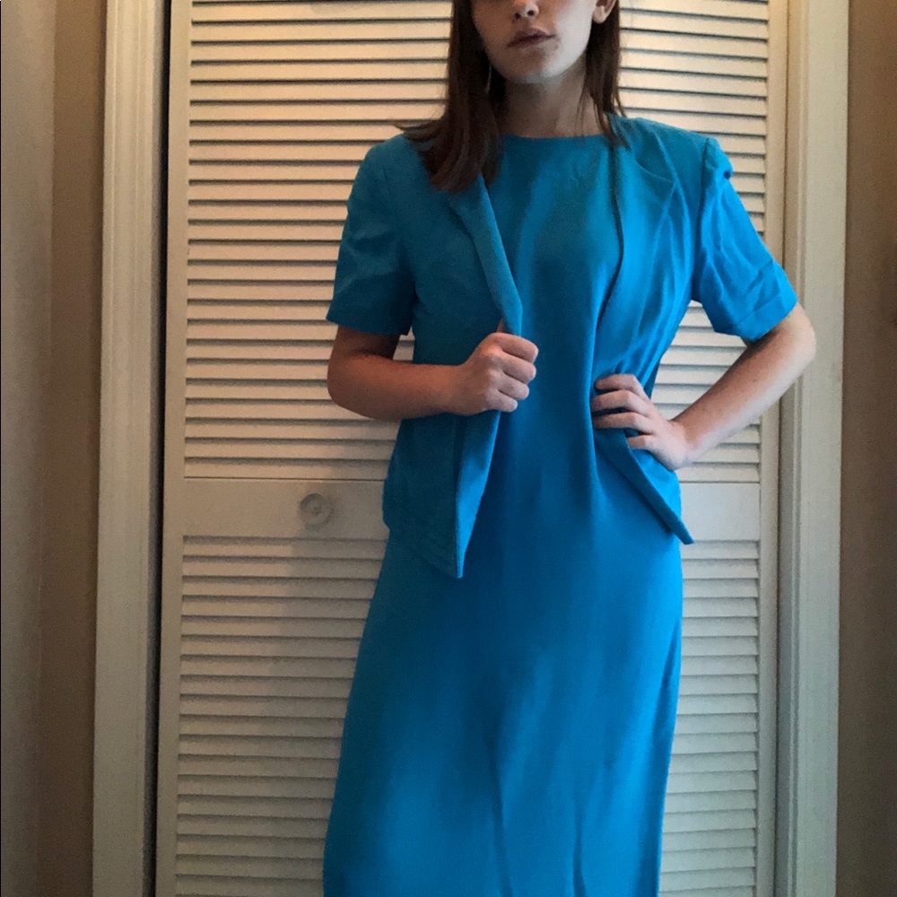 Monochromatic Dress & Jacket